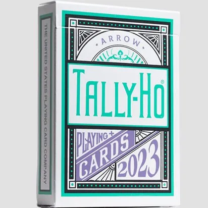 Tally Ho Fan Back Arrow Playing Cards by US Playing Card Co.