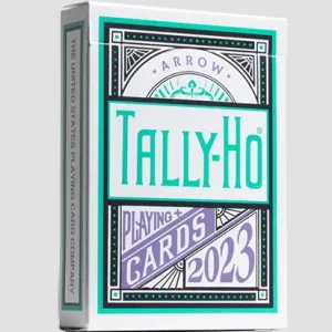 Tally Ho Fan Back Arrow Playing Cards by US Playing Card Co.