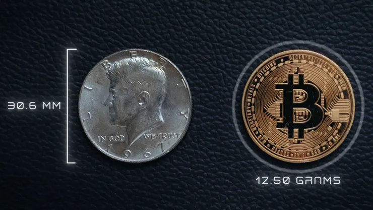 The Bitcoins Silver (3 Gimmicks and Online Instructions) by SansMinds