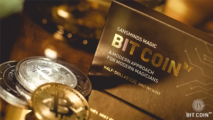 The Bitcoins Silver (3 Gimmicks and Online Instructions) by SansMinds
