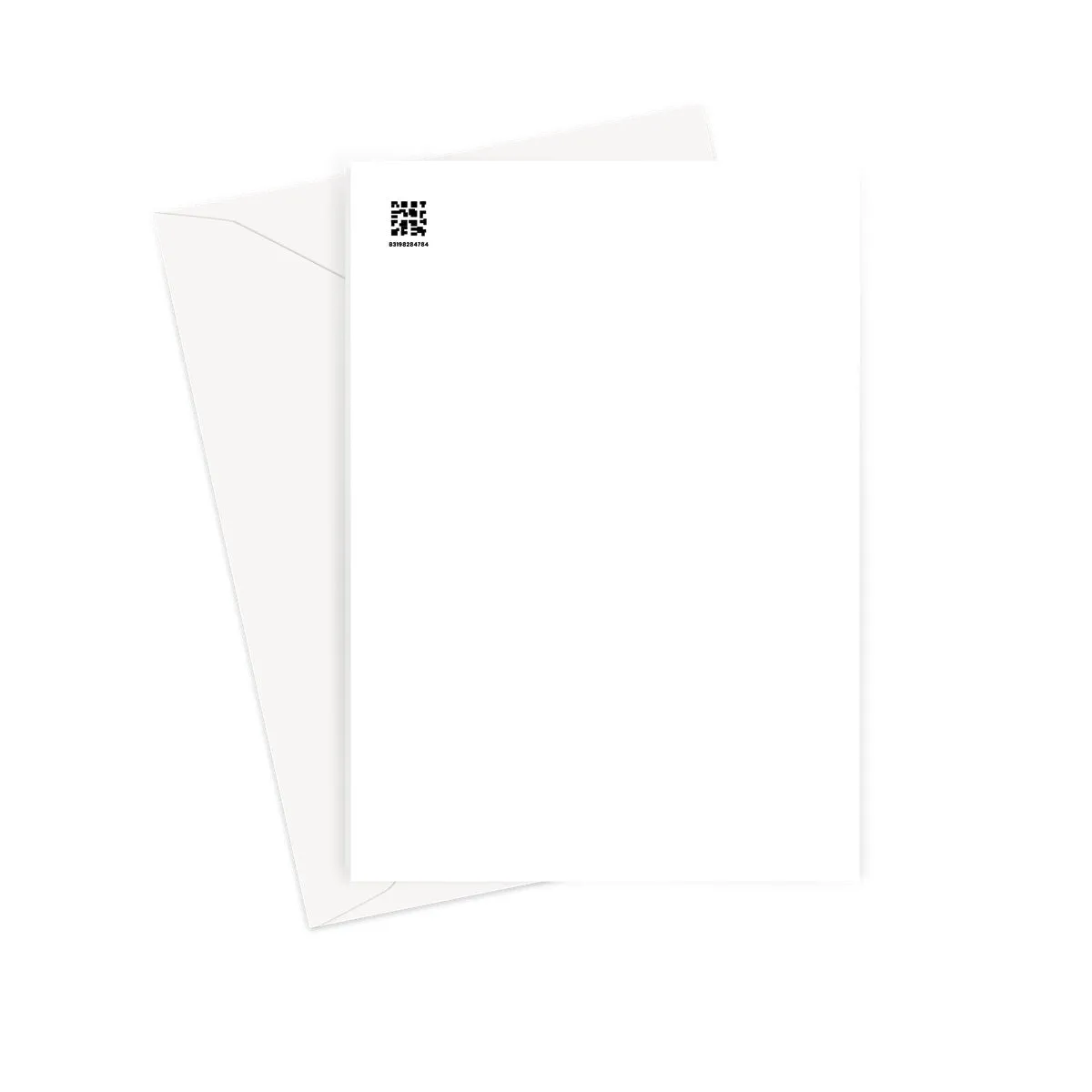 The Queen Crowned Skull Cameo Patterned Greeting Card