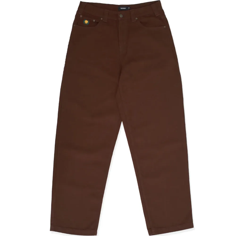 Theories Plaza Jeans Brown