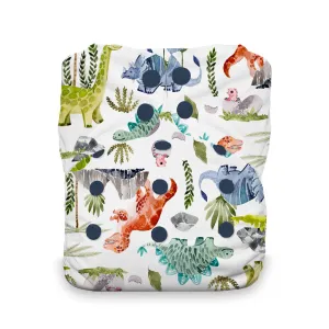 Thirsties - Dino-rawr - Snap, Stay Dry - One Size All-in-One