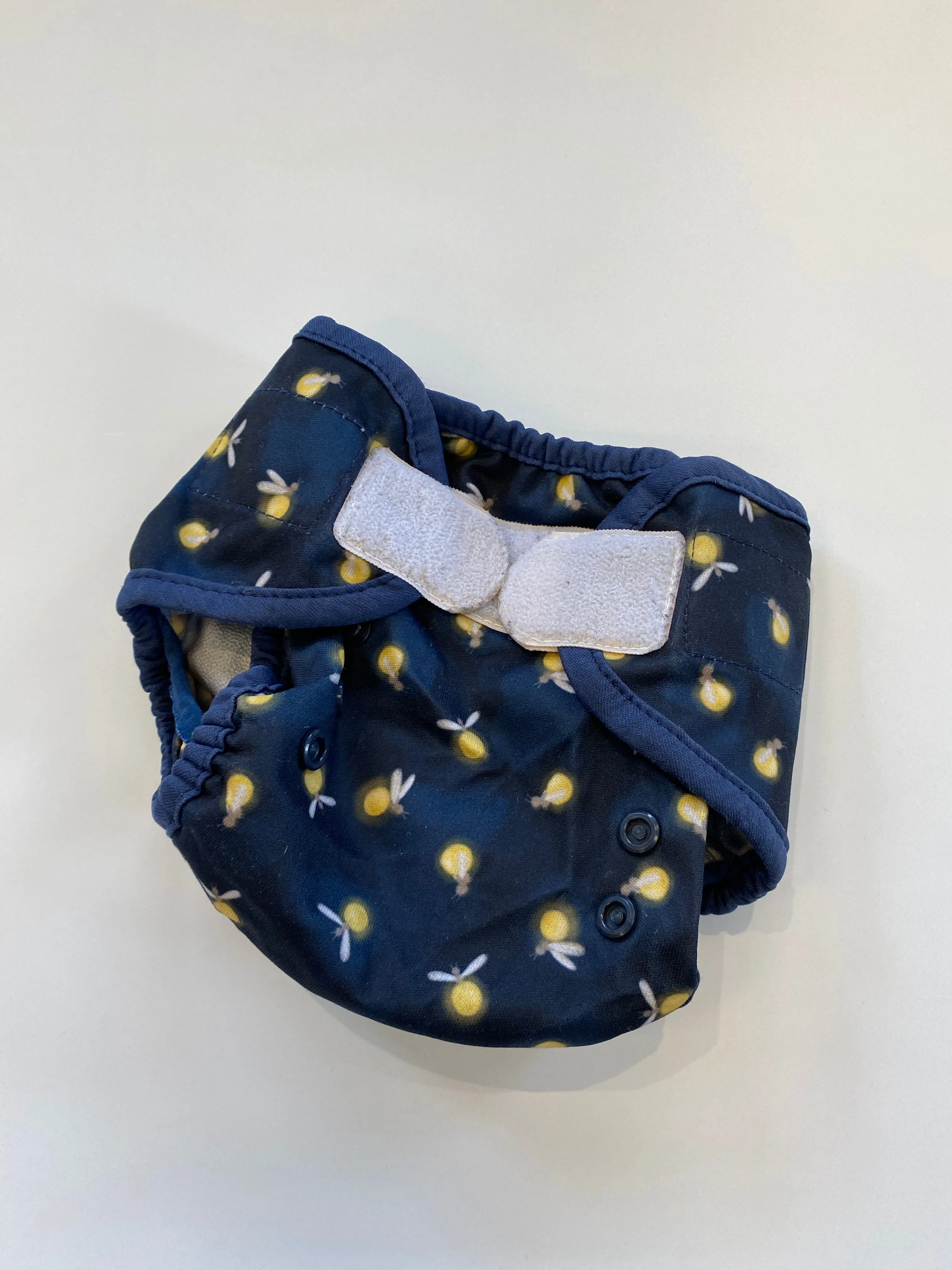 Thrifted Thirsties Duo Wrap - Hook/Loop - Lightening Bug (GUC)