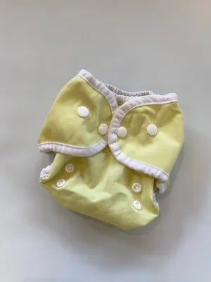 Thrifted Thirsties Duo Wrap - Snaps - Honeydew (EUC)