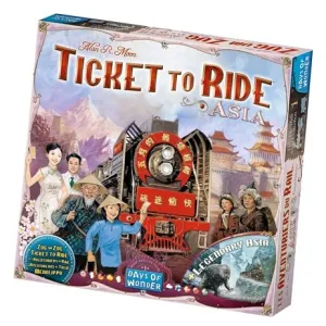 Ticket to Ride Asia Map
