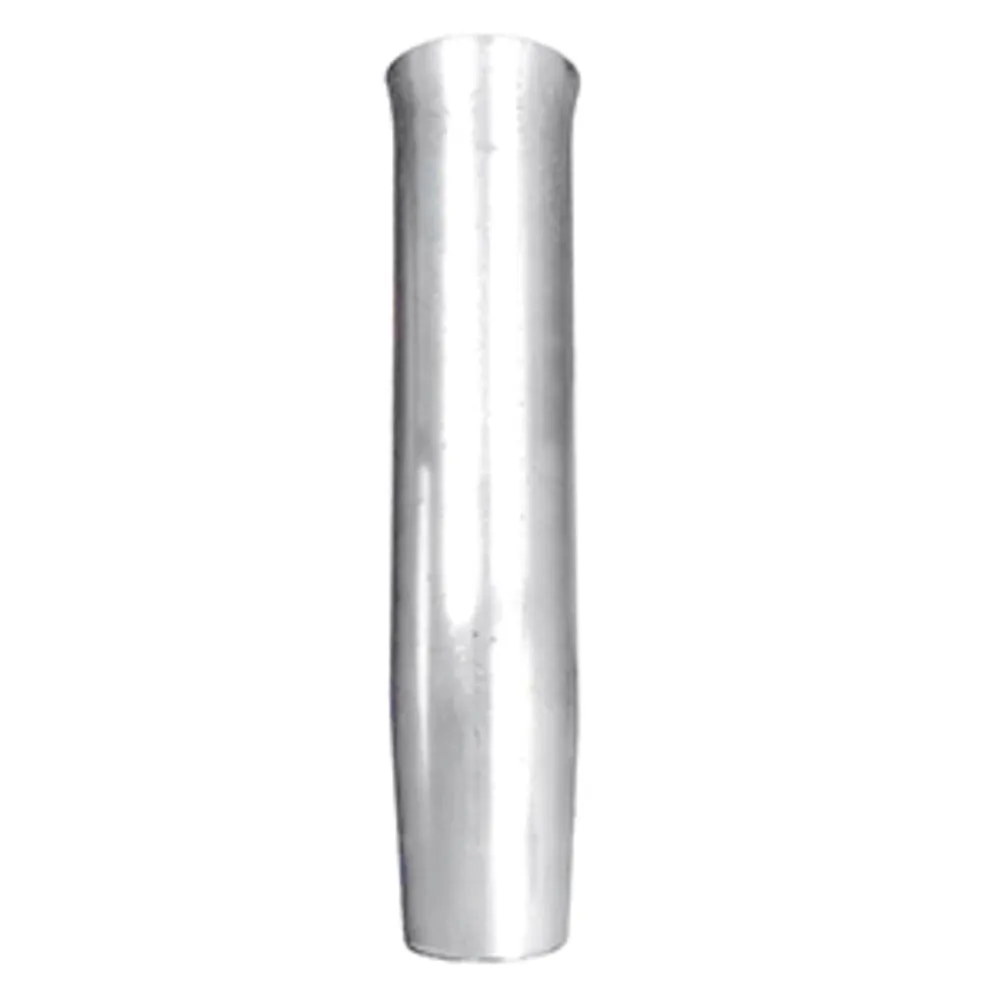Tigress Weld On Aluminum Flared Rod Holder W/o Blade Mill Finished 10"