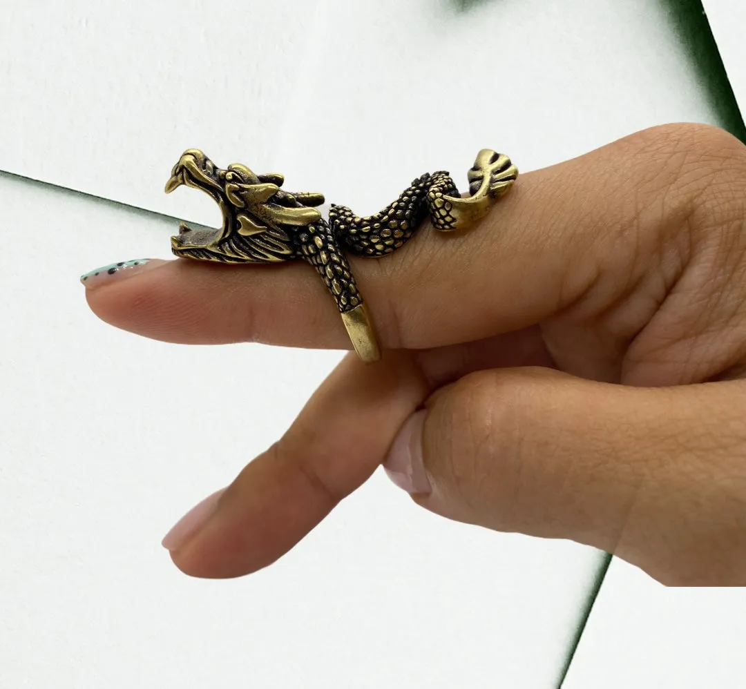 Tm Fashion Dragon Ring - Cigarette Holders
