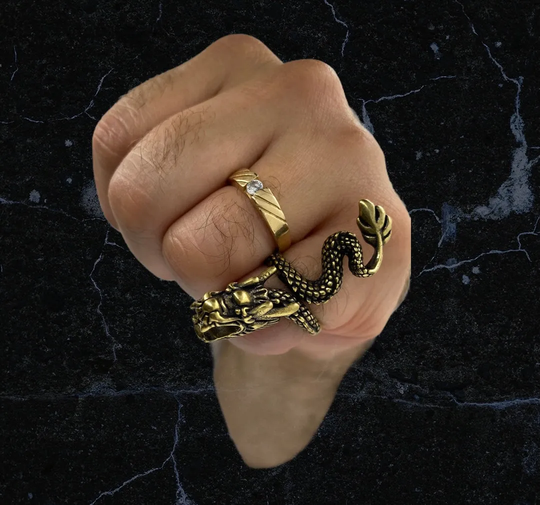 Tm Fashion Dragon Ring - Cigarette Holders