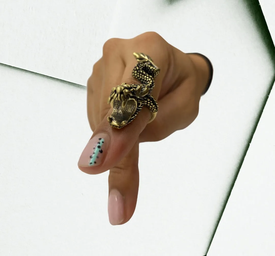 Tm Fashion Dragon Ring - Cigarette Holders