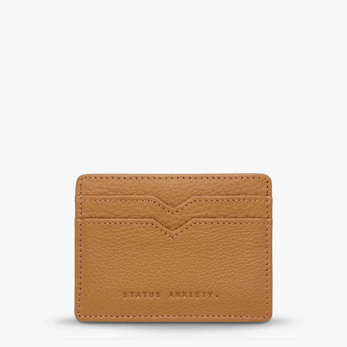 Together for Now Wallet | Tan Leather