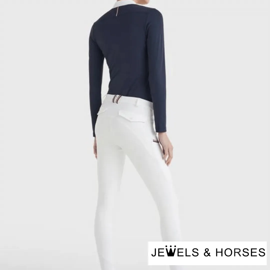 Tommy Hilfiger Breeches - Full Grip Performance Breeches - Optic White