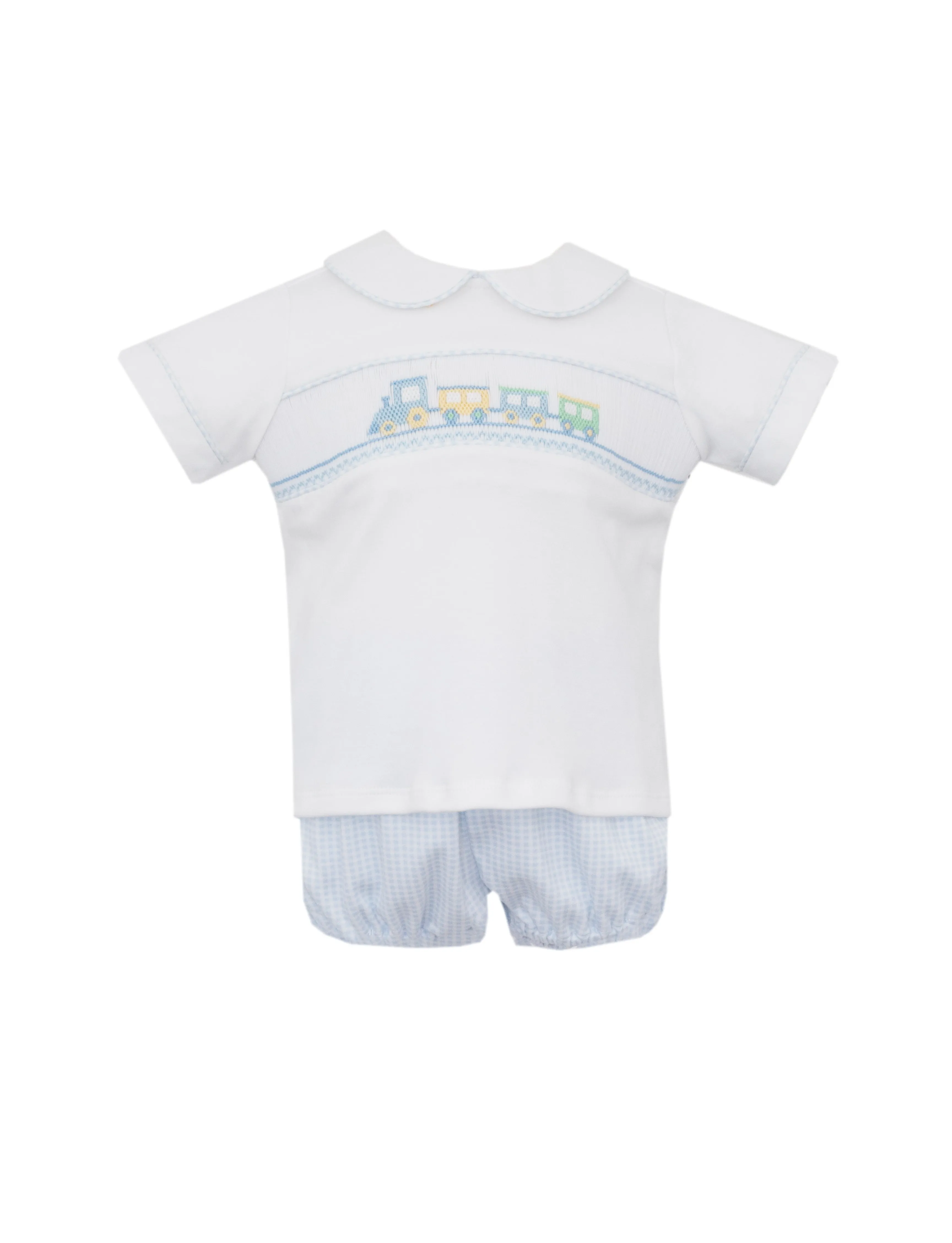 TRAIN - Smocked Diaper Set