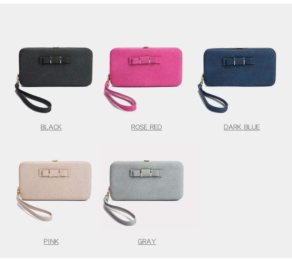 Travel Coin Purse Wallet with Cellphone Pocket