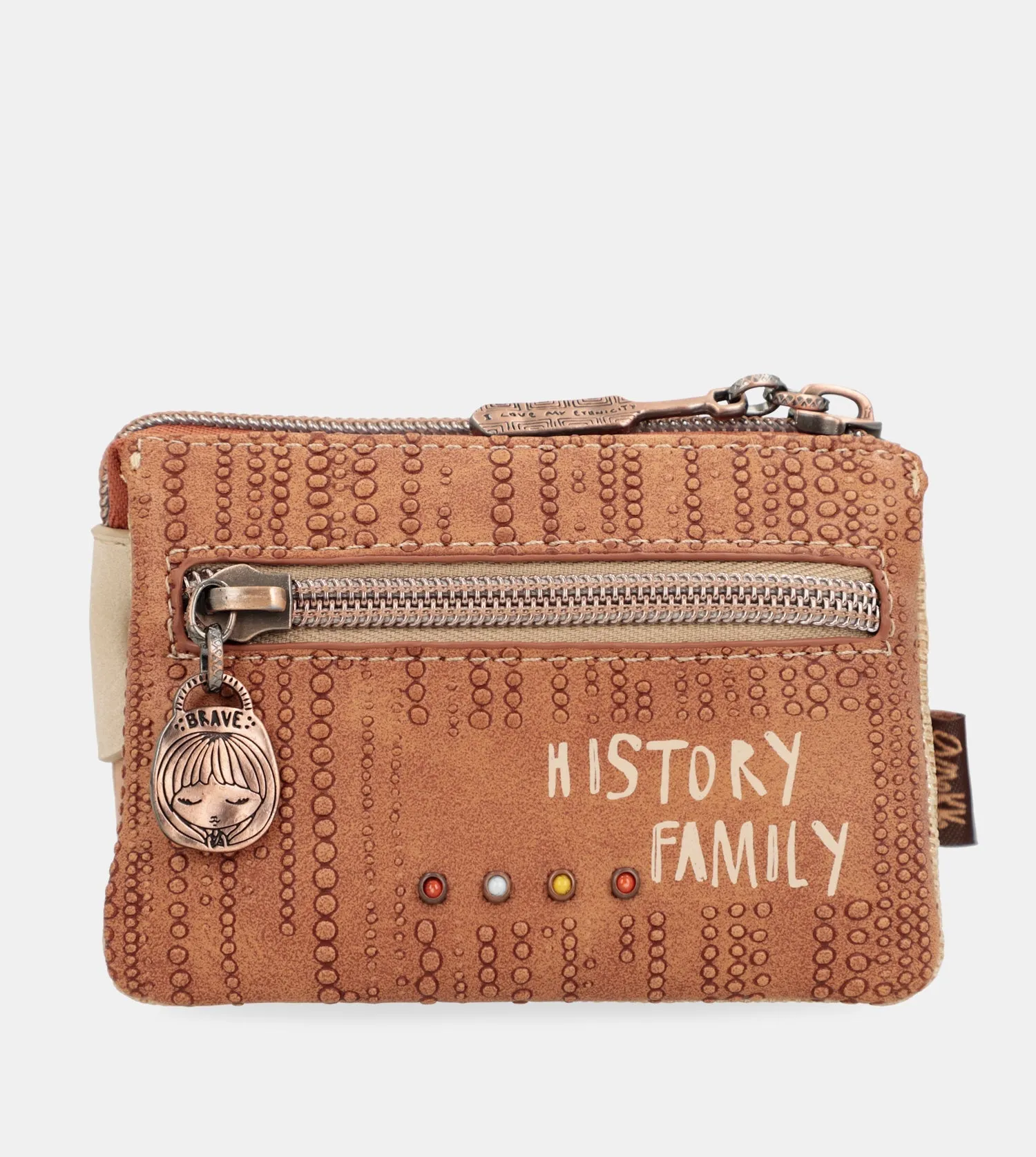 Tribe triple compartment purse