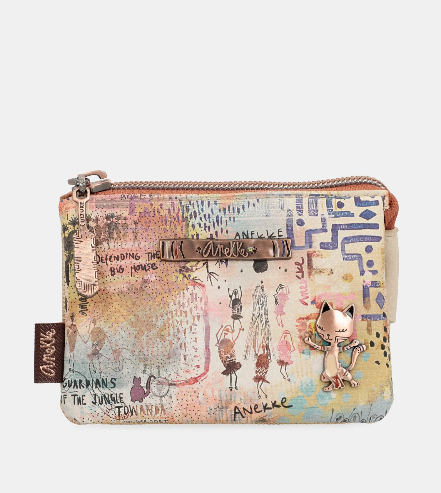 Tribe triple compartment purse