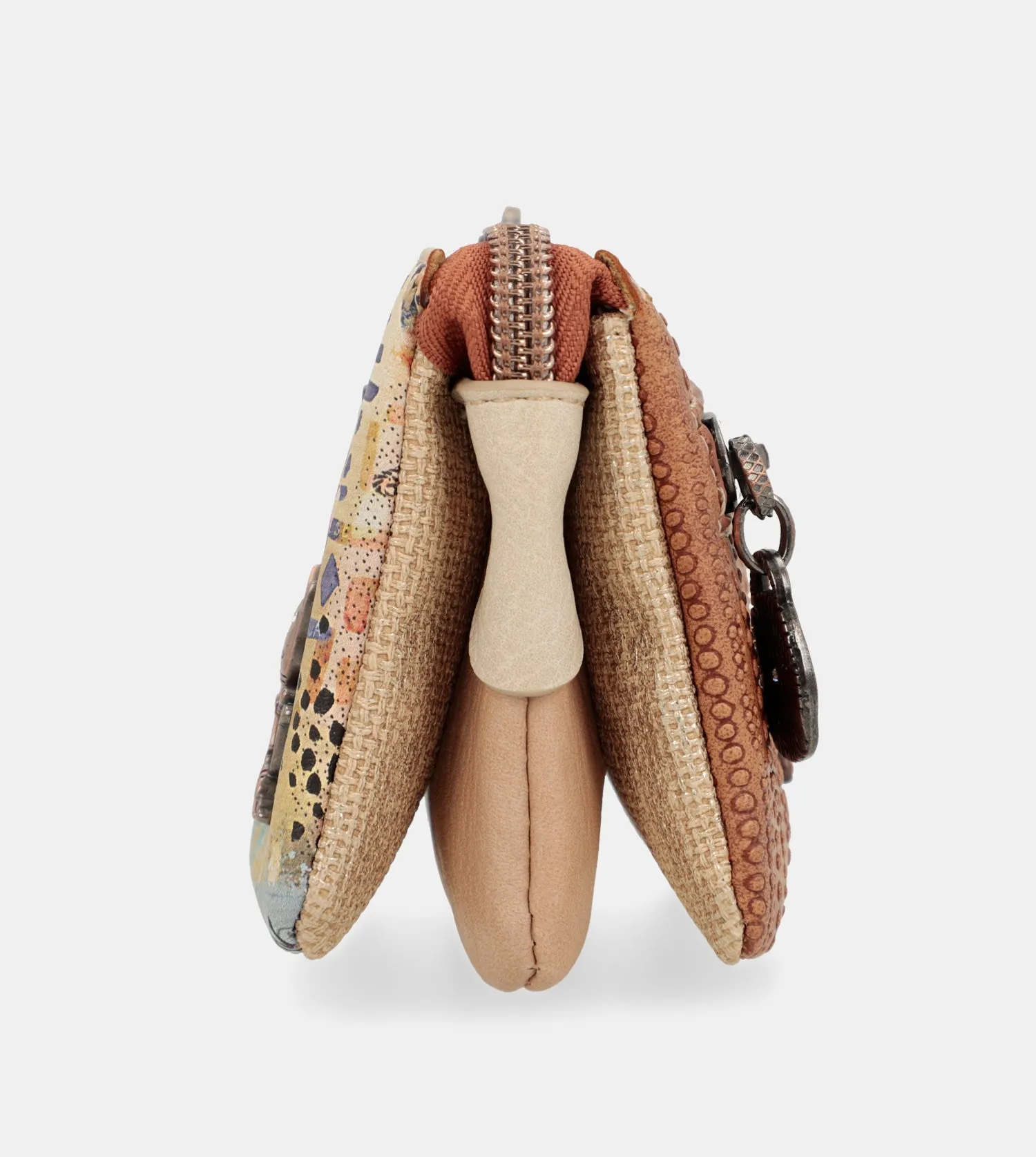 Tribe triple compartment purse