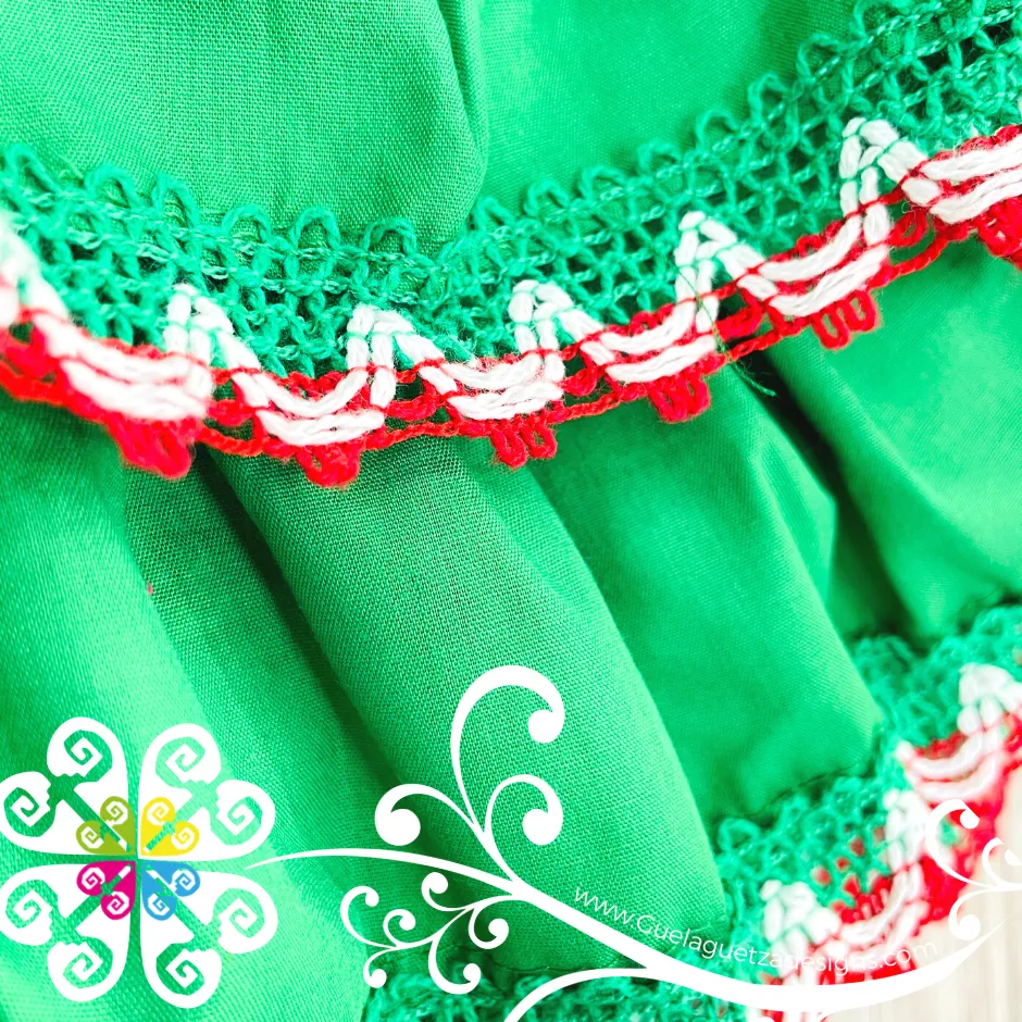 Tricolor Mexican Baby Set - Children Set