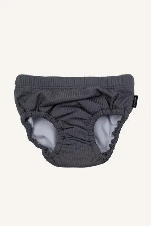 TURTLE BABY SWIM DIAPER - GREY