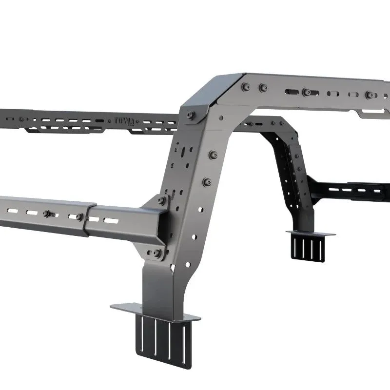 Tuwa Pro Nissan Frontier 4CX Series Shiprock Height Adjustable Bed Rack