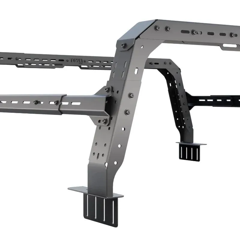 Tuwa Pro Nissan Frontier 4CX Series Shiprock Height Adjustable Bed Rack
