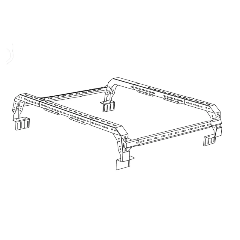Tuwa Pro Shiprock Mid Height Rack for T-Slot Rails