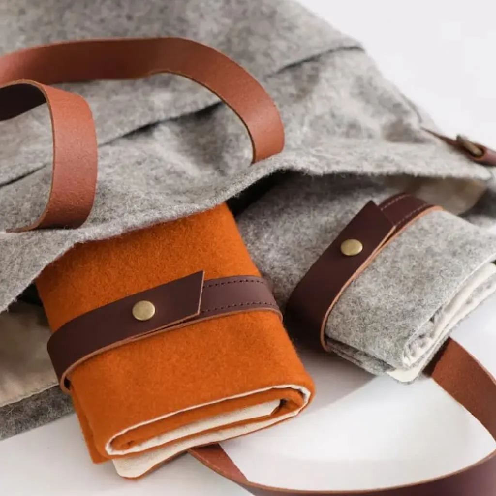 Twig and Horn Standard Wool Interchangeable Knitting Needle Case