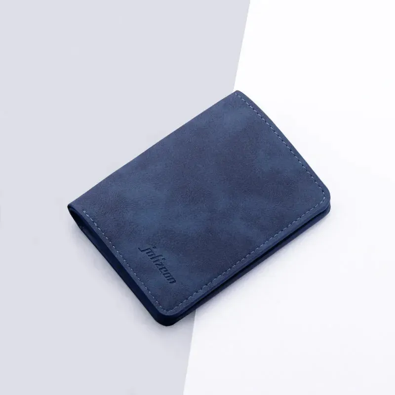 Two-Fold Small Wallet with Coin Purse