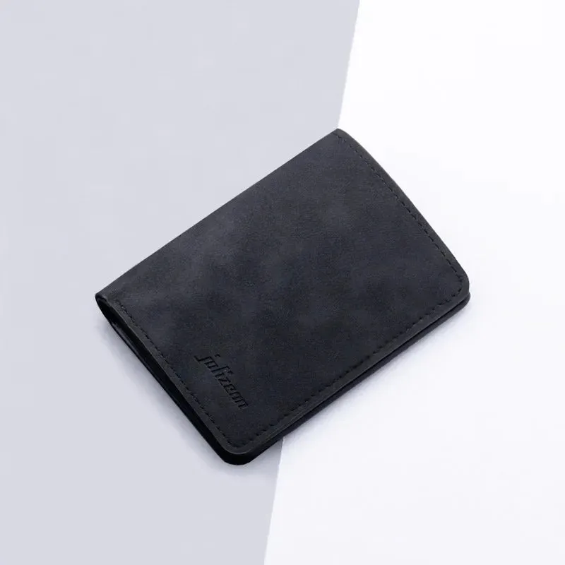 Two-Fold Small Wallet with Coin Purse