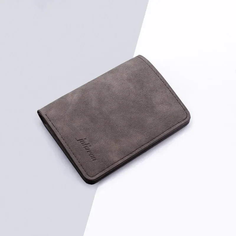 Two-Fold Small Wallet with Coin Purse