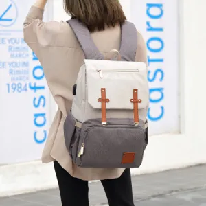 Unisex Multi pocket storage Diaper Backpack