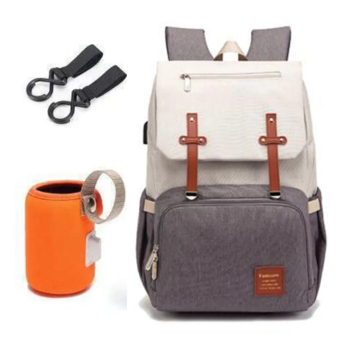 Unisex Multi pocket storage Diaper Backpack
