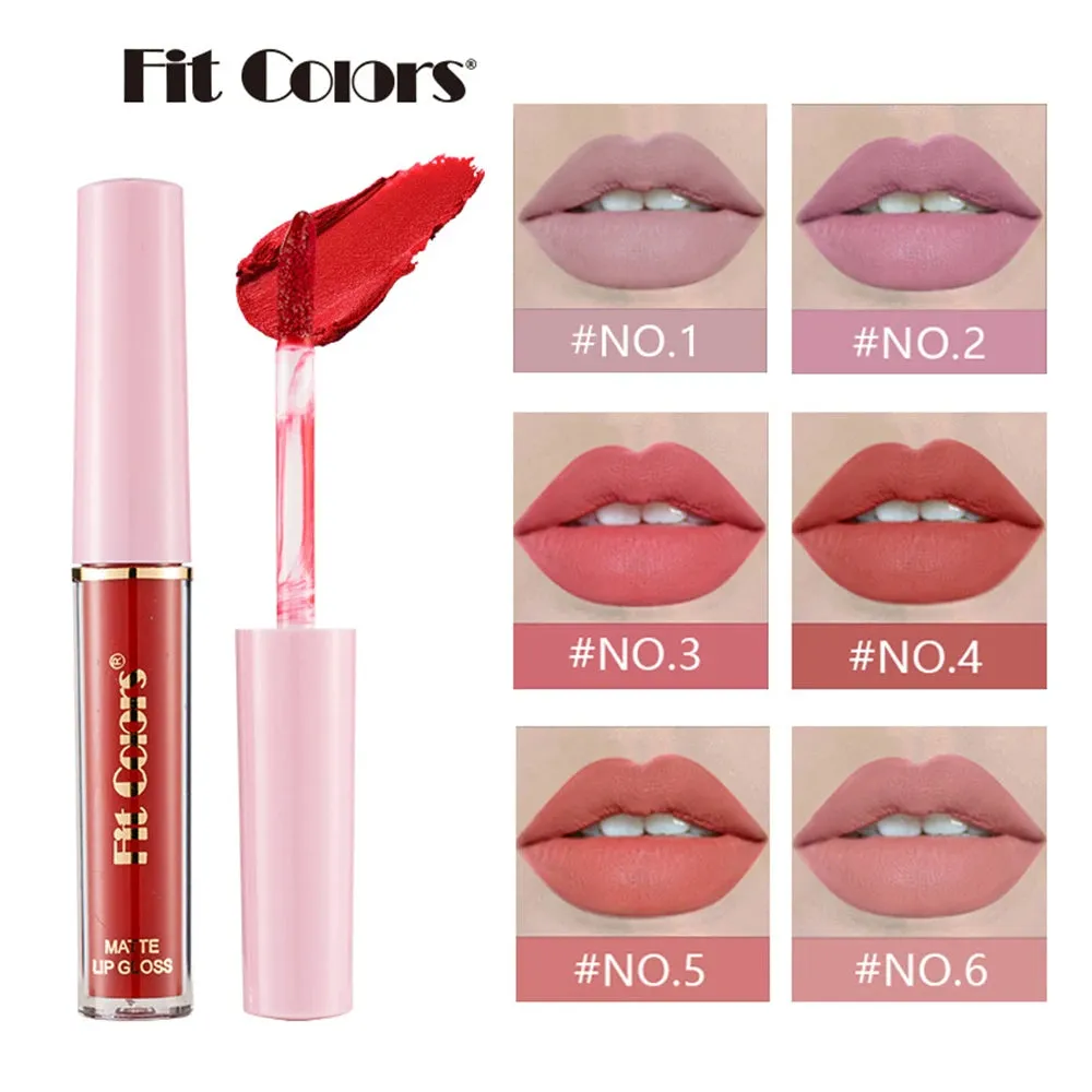 Velvet Waterproof 12 Colors Matte Lip Gloss Tints