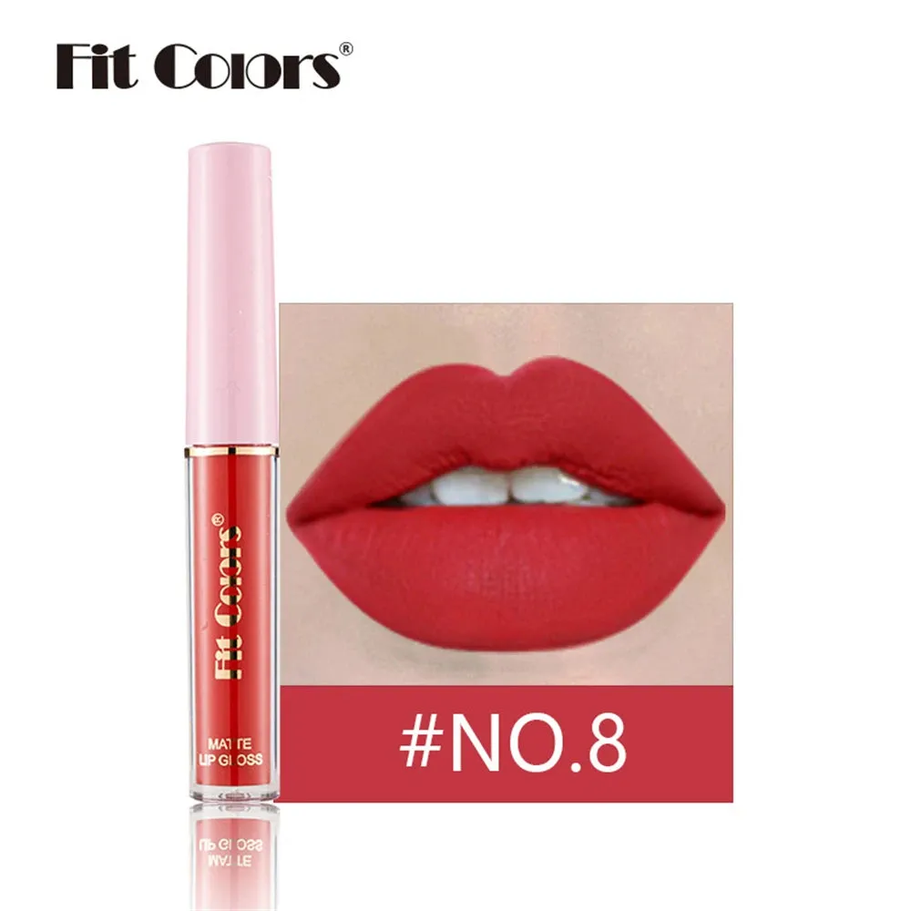 Velvet Waterproof 12 Colors Matte Lip Gloss Tints