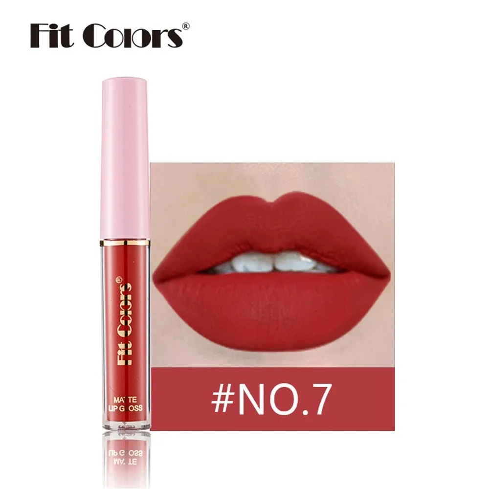 Velvet Waterproof 12 Colors Matte Lip Gloss Tints