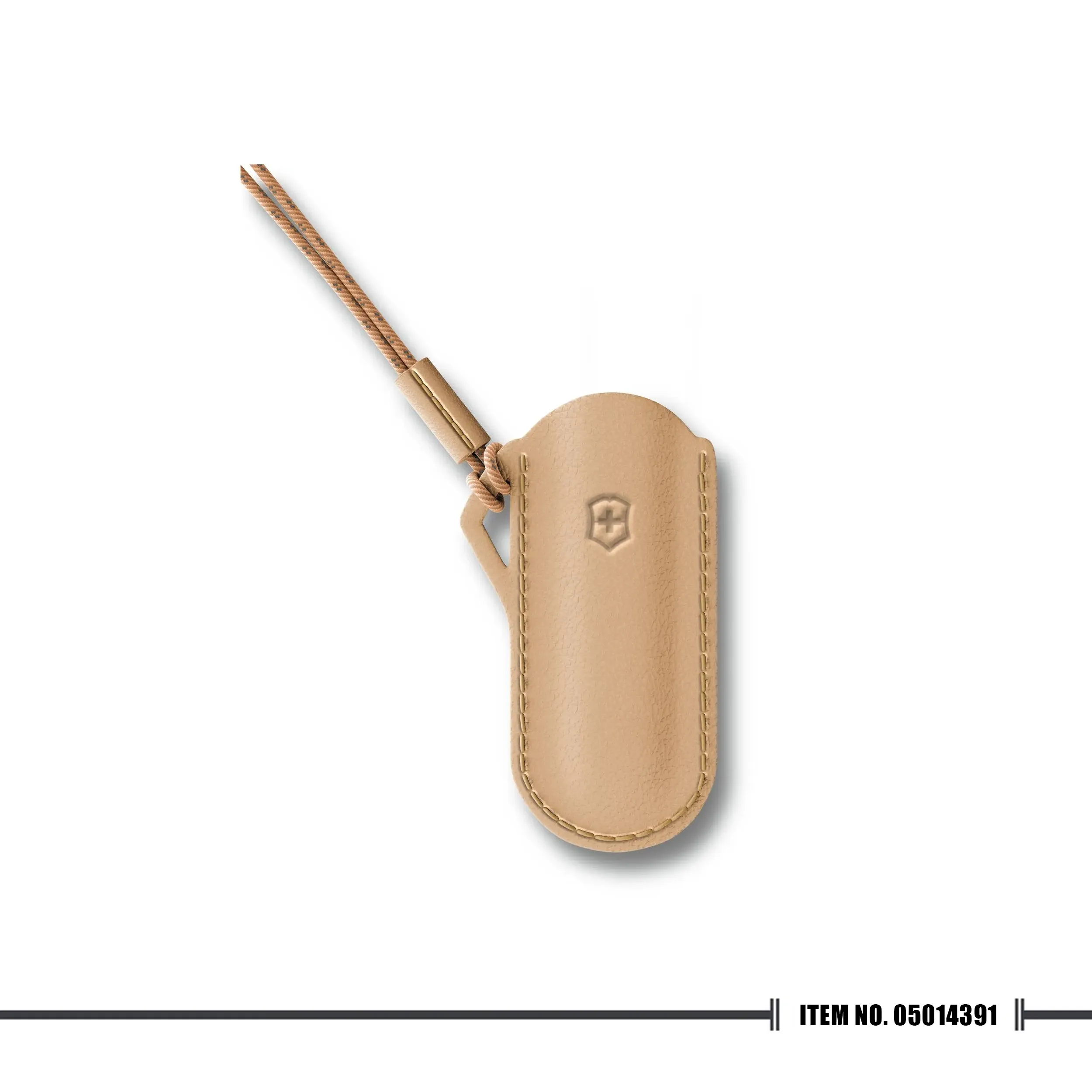 Victorinox Leather Pouch - Wet Sand