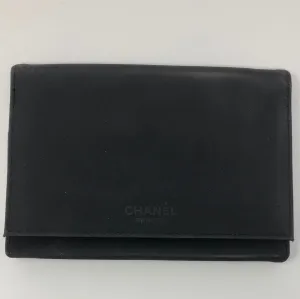 Vintage: Chanel Beaute Black Tri- Fold Brush Holder