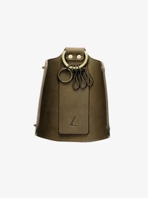 Vintage Olive Roadster Grip Key Case