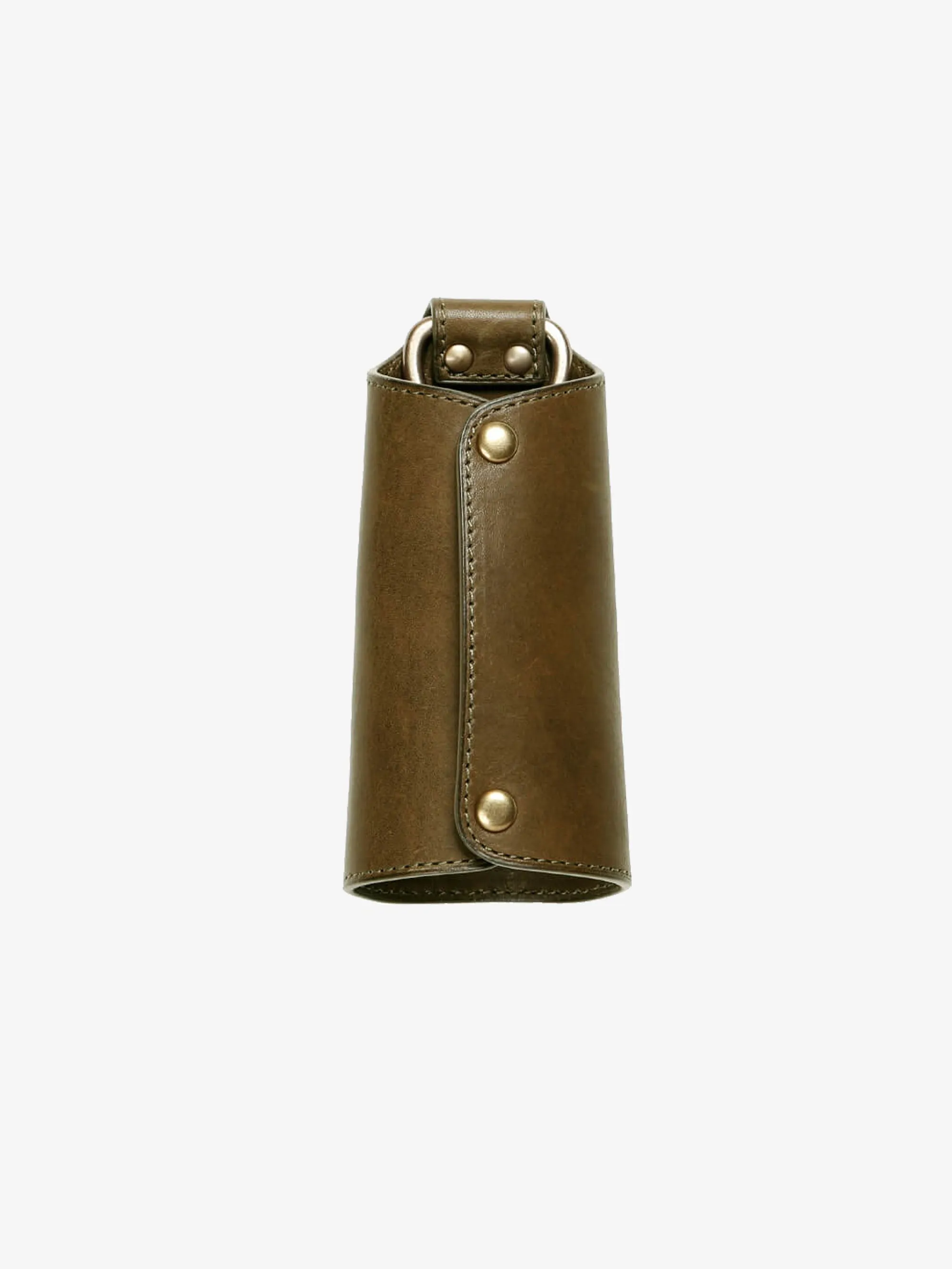Vintage Olive Roadster Grip Key Case