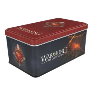 War of the Ring The Card Game Shadow Card Box and Sleeves (Balrog version)