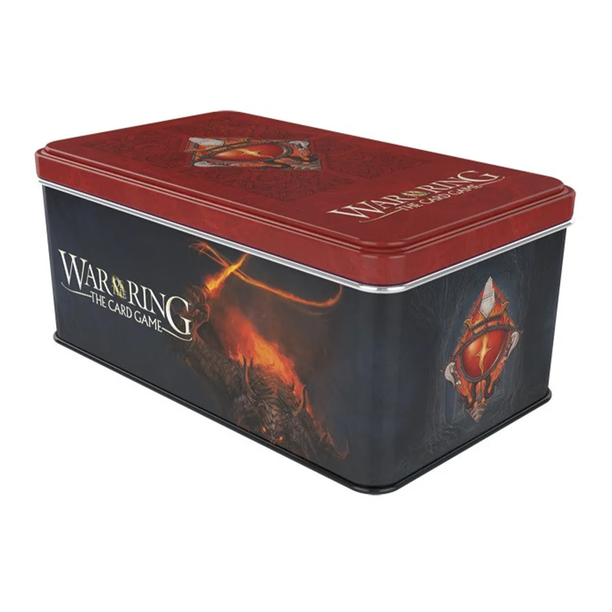 War of the Ring The Card Game Shadow Card Box and Sleeves (Balrog version)