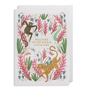 Welcome To The World Little One Greeting Card