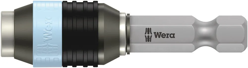 Wera 05071100001 3888/4/1 K Rapidaptor Universal Bit Holder, stainless, 1/4" x 50 mm
