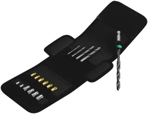 Wera 05104653001 849/855/867/18 Wood Twist Drill Bits and Bits Set, 18 pieces