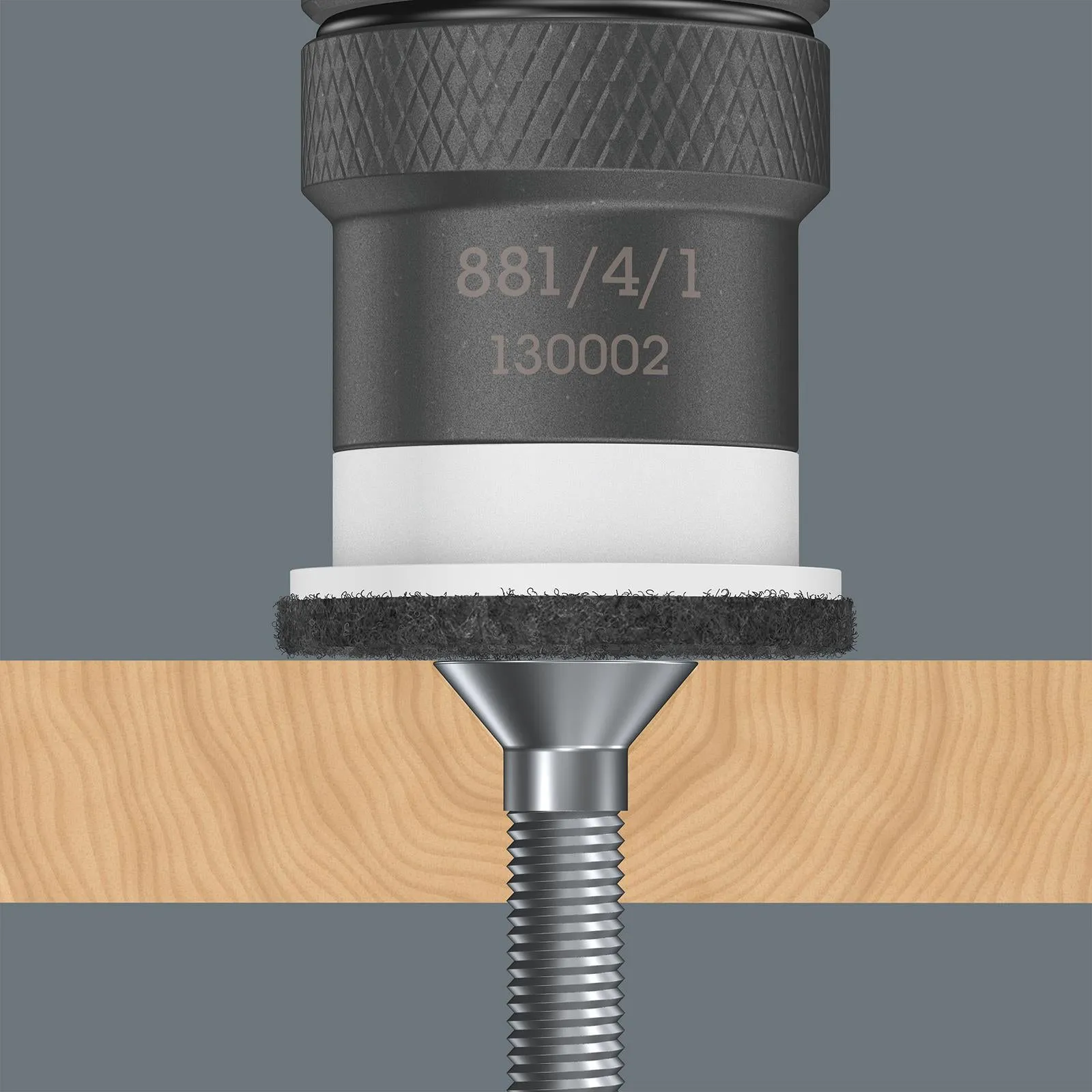 Wera Bit Holder with Variable Screw Depth Limitation 3 Piece 881/4/1 SB