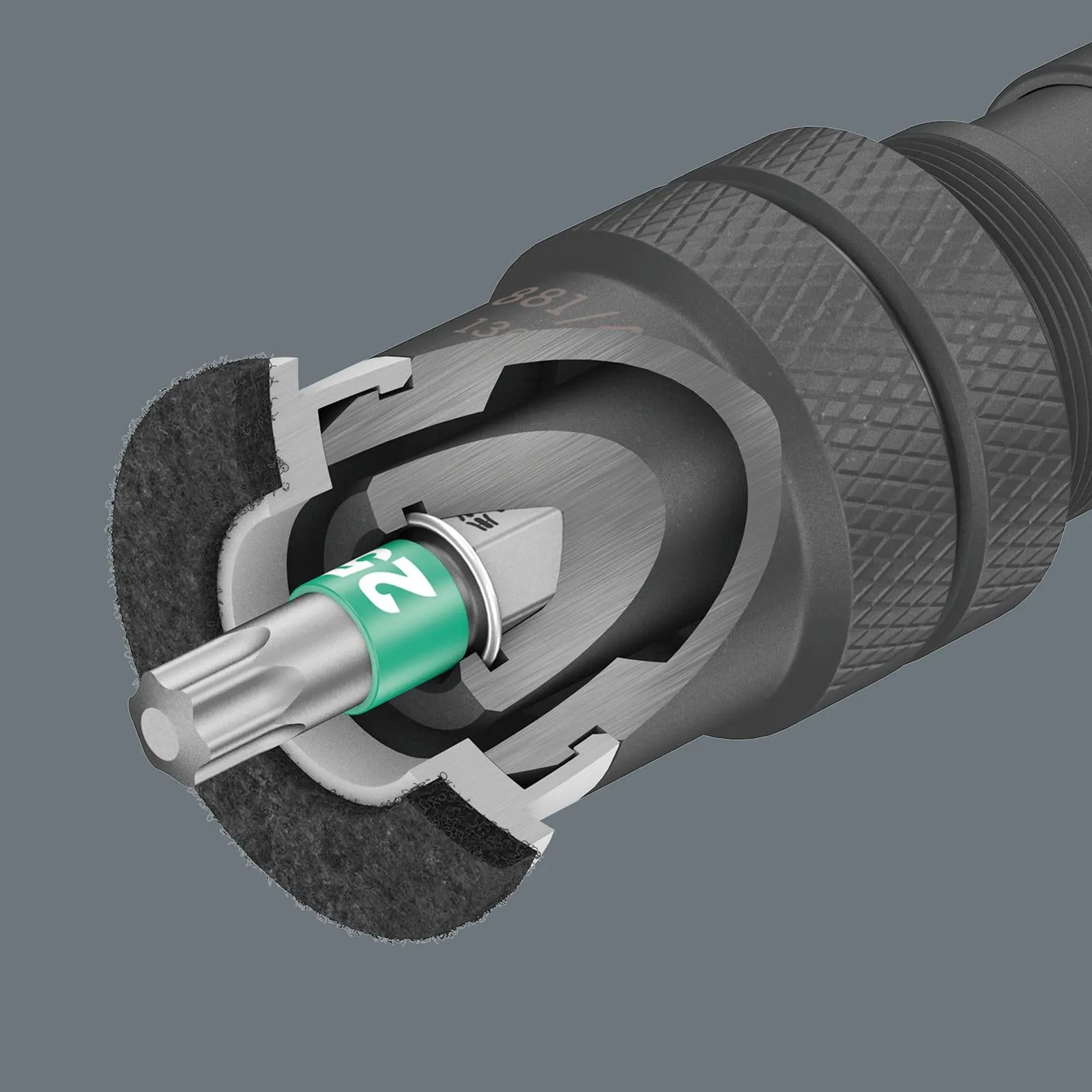 Wera Bit Holder with Variable Screw Depth Limitation 3 Piece 881/4/1 SB