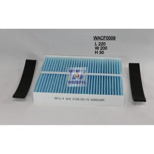 Wesfil Cabin/Pollen Air Filter - WACF0009 - RCA113P