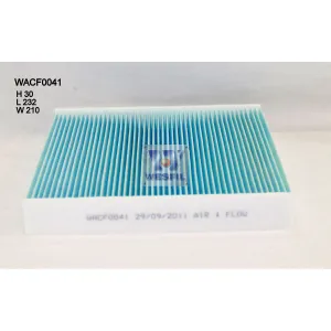 Wesfil Cabin/Pollen Air Filter - WACF0041 - RCA207C