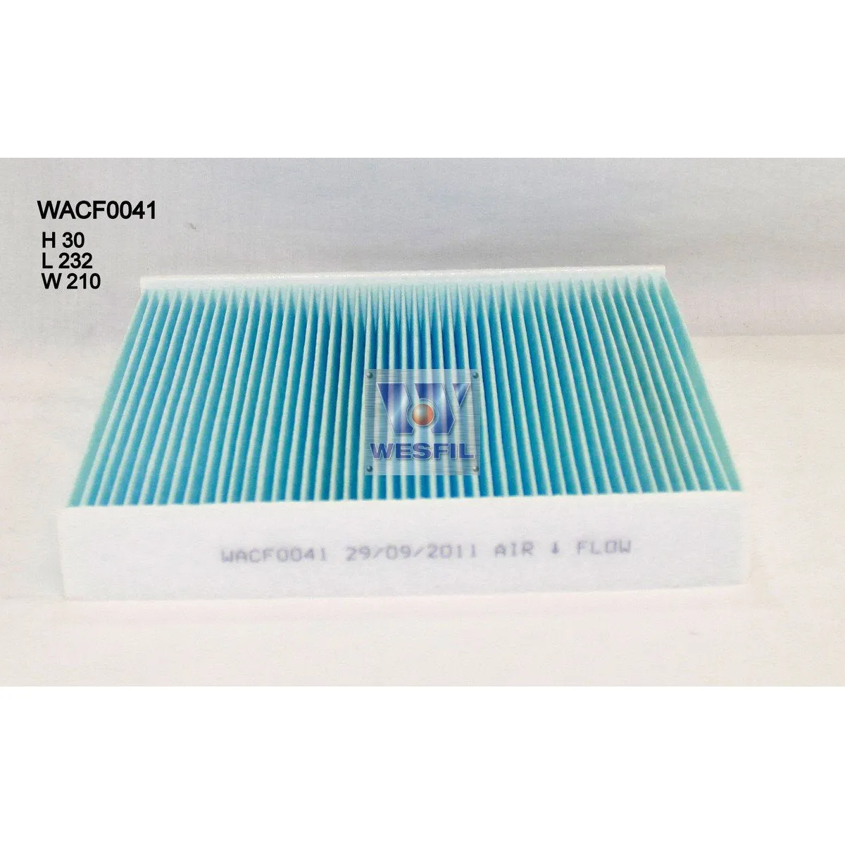 Wesfil Cabin/Pollen Air Filter - WACF0041 - RCA207C