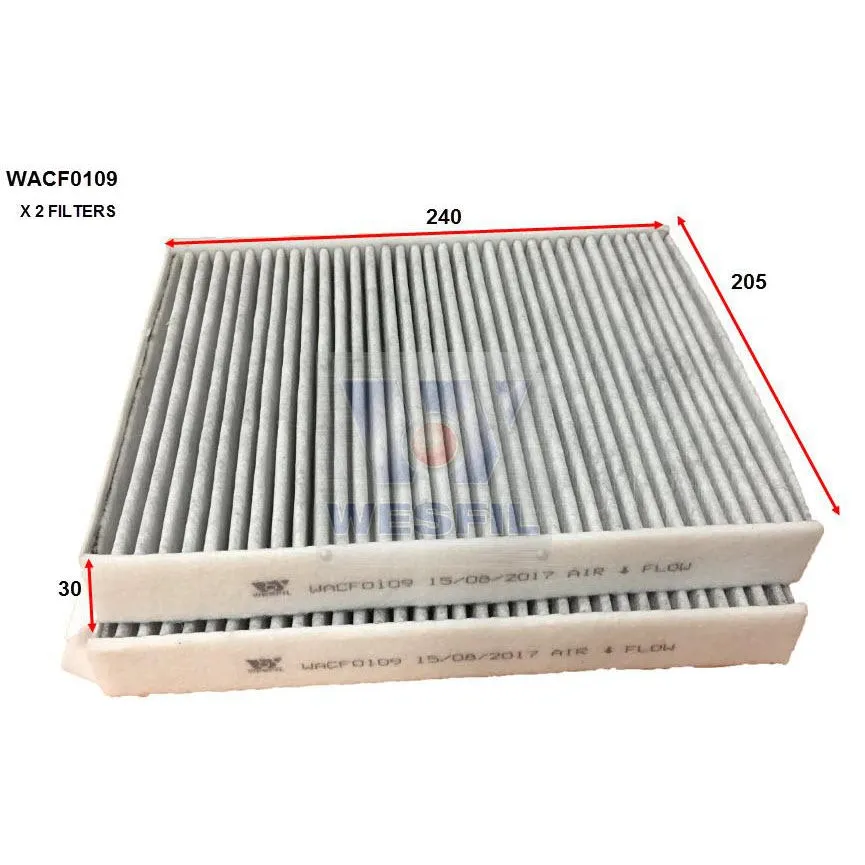 Wesfil Cabin/Pollen Air Filter - WACF0109